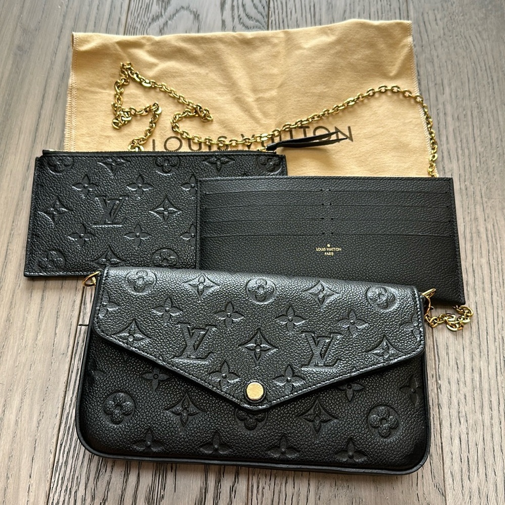 Louis Vuitton felicie pouchette